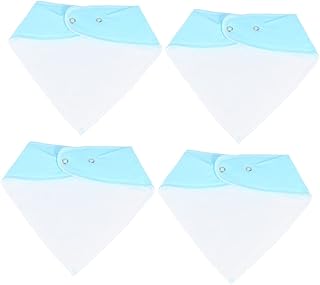 4 Pçs Toalha De Amamentação Toalhas De Algodão Toalha De Alimentação Do Bebê Lenço Pequeno Toalhas De Saliva Babadores Recém-Nascido Cachecol Triangular Orgânico