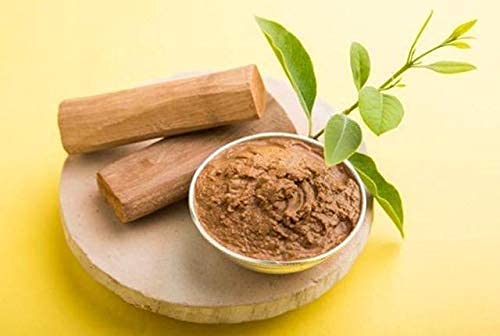 BBRATS Handmade Stone Board or Chandan Pata/Sandalwood Stick with Rubbing Stone