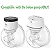 Replacement Flanges （28mm-2Pcs） for Bellababy Breast Pump Model BLA8040,B;A8040-2 and BLA8042,BLA8042-2