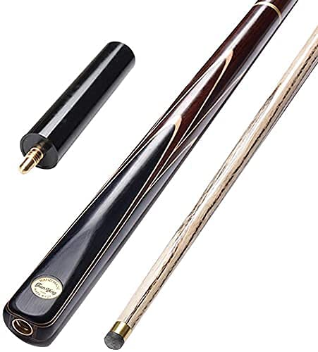 Taco de billar 3/4 para adulto con extensión 15 cm, punta 10 mm 19 oz miniatura 1