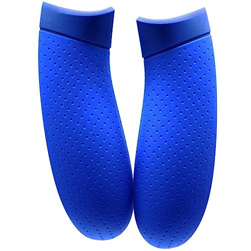 Image of Deal4GO Left & Right Side Rails Rear Handle Rubberized Grips Replacement for Xbox Series S|X Wireless Controller (Special Blue)