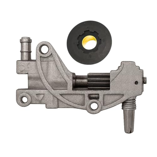 ⚙️ COMPATIBILITÀ PROFESSIONALE: Pompa olio e vite senza fine in ottone compatibili con motoseghe Zenoah 4500, 5200, 5800 e con numerosi cloni cinesi di pari configurazione.