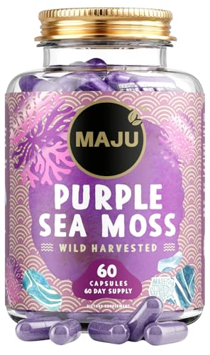 MAJU Purple Sea Moss Capsules (60 ct)