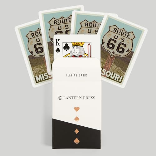 Missouri naipes tamaño póker con 52 cartas miniatura 6