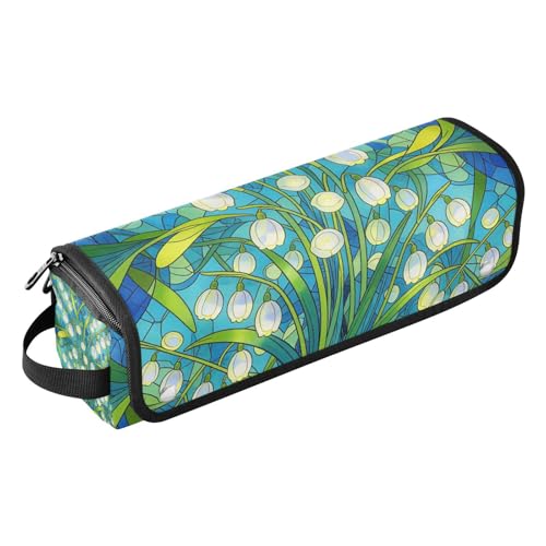 Estuche de viaje 2 en 1 para planchas de pelo y rizadores con almohadilla resistente al calor grande para planchas, rizadores y secadores miniatura 1