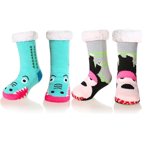 Children's Cuddly Socks with Animal Designs Cover