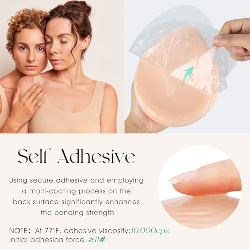 Image of Vollence Self Adhesive Silicone Breast Forms for Cosplay Mastectomy