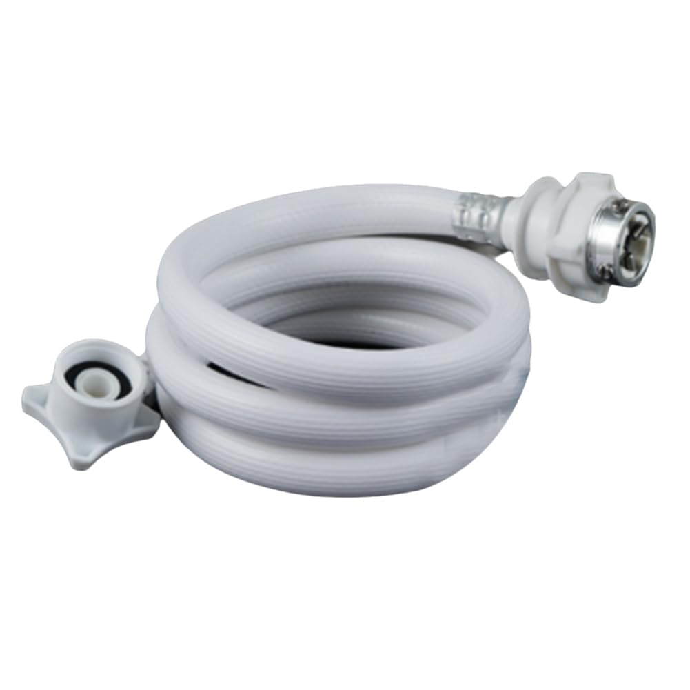 Ijsdnvjndx As Shown Length Washing Machine Water Inlet Hose Universal Washer Pipe Tube Connector Pvc Hose White Color Long Length