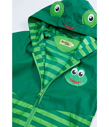 Western Chief Boy's Fritz Frog Raincoat (Toddler/Little Kids)2