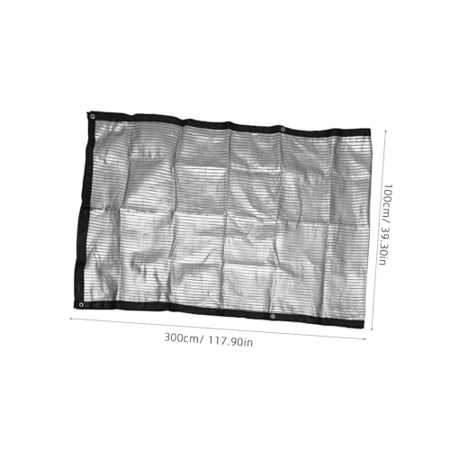 Red de aluminio resistente y flexible para sombreado exterior 3