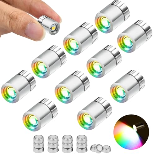 10 Stück Mini LED Lichter für Puppenhäuser, LED Licht Mini mit...