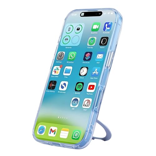 Image of TEKNE Crystal360 Clear Back Case Cover for iPhone 17 | Slim Transparent Polycarbonate Hard Case | Scratch Resistant | Wireless Charging Compatible