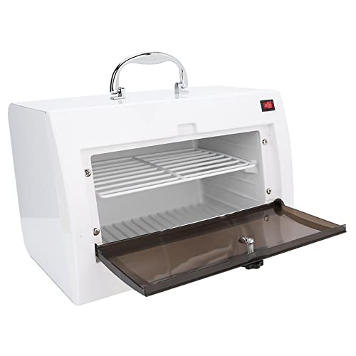 8L UV Sterilizer, Towel Warmer, High Temperature Cleaning Cabinet, Hot Air Sterilizing Machine, Manicure Pedicure SPA Salon Barber Equipment for Mouth Muffle Nail Art Tools