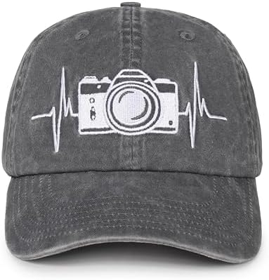 InnoBeta Photographer Gifts Cap for Women, Men - Camera - Adjusta...