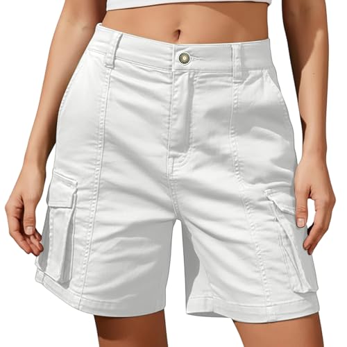 Pantalon cargo court femme confortable short de travail outdoor respirant avec poches