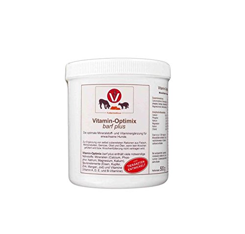 Optimix Futtermedicus Vitamin Barf Plus Calcium 500 g Cover