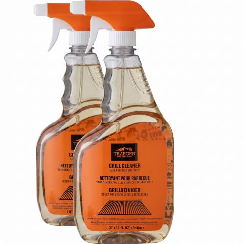 Traeger Grills BAC679 Grill Cleaner Spray Bottle,Grease Cutter,Keep Grill Shiny,No