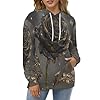 MULERN Teen Girl Boy Gold Leaf Roses Hoodies Full 3D Printed Graphic Sweatshirt, Luxury Flowers Casual Hoodie for Men Women, Athletic Breathable Fashion Pullover with Pockets #1