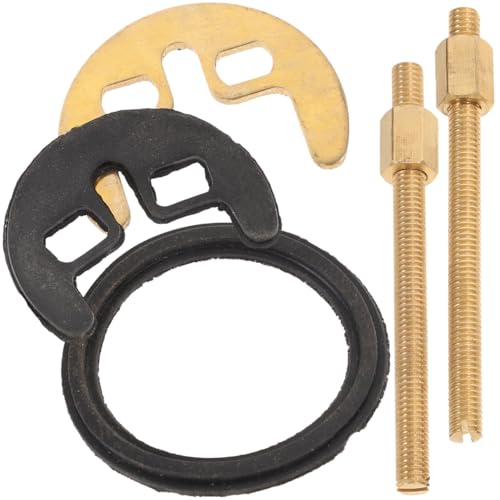 POPETPOP 1 Set Faucet Fixing Bracket, Faucet Fastening Circlip, Kitchen Antiloosing Nut Cap Fastening Circlip Washer Accessory Tool, Wash Basin Tap Fixing Fitting Kit