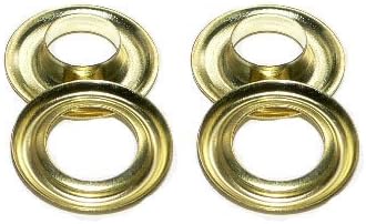 #3 7/16'' Brass ClipsShop Grommets Qty 500