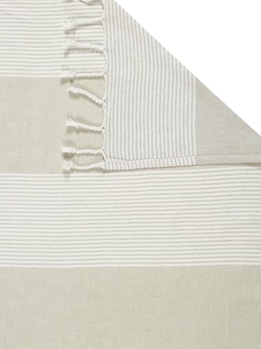Image of 210 TC Cotton Bedsheet | Handmade Double Bedsheet | Handloom Bedsheets | Without Pillow Cover | Double Bedsheet for Summer (90X100 Inches, 7.5 x 8.3 Feet (Sandrift)