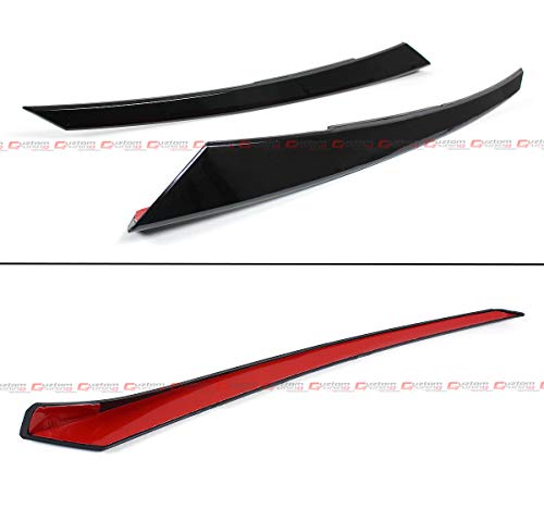 Fits for 2016-2018 Honda Civic 10TH Gen Glossy Black JDM Battle Style Front Hood Grill Grille