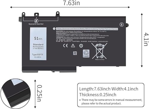 Batterie Dell Latitude 5490 résout les pannes de charge