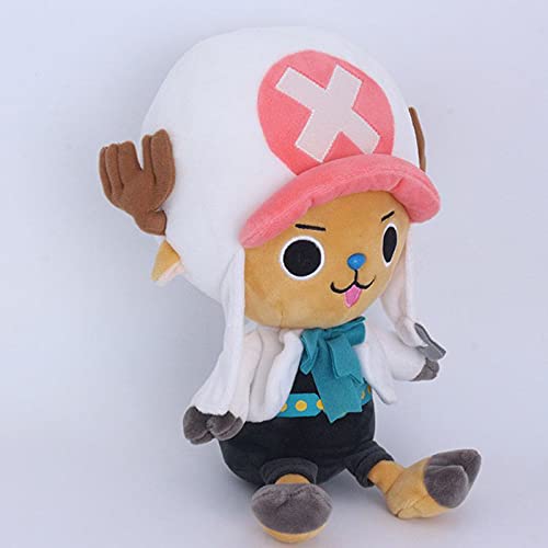 Image of Plush Figure Toys One Piece Plush LuFtty Toy Tony Tony Chopper Anime Stuffed Plush Doll 11.7 Inches