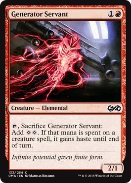 Magic: The Gathering - Generator Servant - Foil - Ultimate Masters - Common