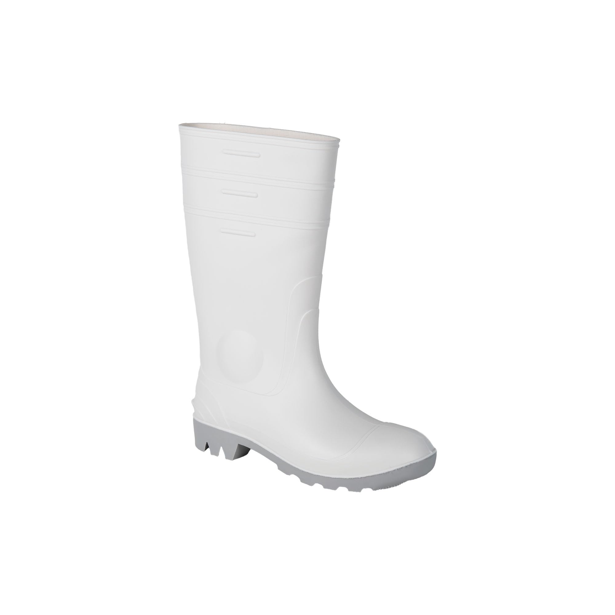 Cofan Botte de Travail Étanche | Haute de Sécurité S 4 | Couleur Blanche | Pointure 38 | Embout en Acier | Fabriquée en PVC Nitrile