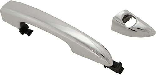 Miniatura 8 de KarParts360 Para Hyundai Sonata 2015 2016 2017 2018 Manija de puerta exterior delantera, lado del conductor cromada  con orificio para llave Trim