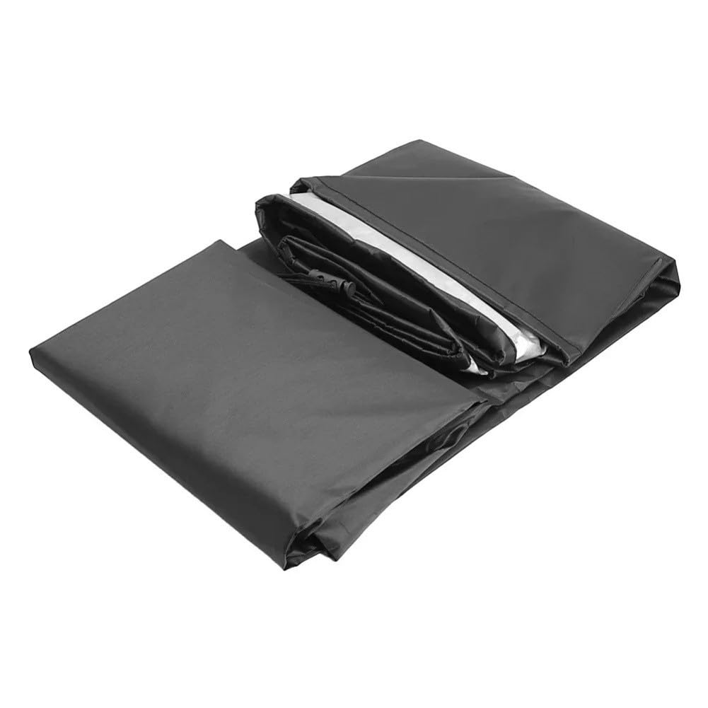 Funda impermeable para scooter eléctrico, 210D Oxford, protección solar con revestimiento plateado, resistente al viento, cubierta de lluvia para exteriores, 142 x 66 x 91 cm