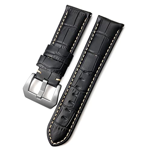 Bracelet montre 24 mm vert PAM Panerai Luminor boucle acier inoxydable et outils