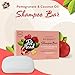 Pet Head Pomegranate Shampoo Bar for Dogs | 3in1 Cleanses, Hydrates & Nourishes All Dog Coats | with Oat Kernel Extract & Coconut Oil | Free of parabens & sulphates | Gentle Formula for Puppies | 3oz