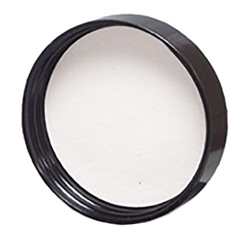 Qorpak CAP-00194 28-400 Black Phenolic Cap with Pulp/Vinyl Liner