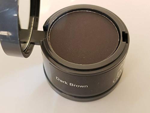JARGOD Hairline Powder Hair Topical Shadow Root Concealer Root Touch Up to Cover Up Roots and Grays (Dark Brown) - Thumbnail 4
