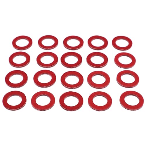 Image of 20X Lower Unit Oil Drain Gaskets 90430-08020-00 90430-08021-00 Compatible with Yamaha 4-Stroke Outboard Gear Case Seals