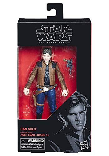 image for Star Wars The Black Series Han Solo 6-inch Figure, Brown/a, Standard