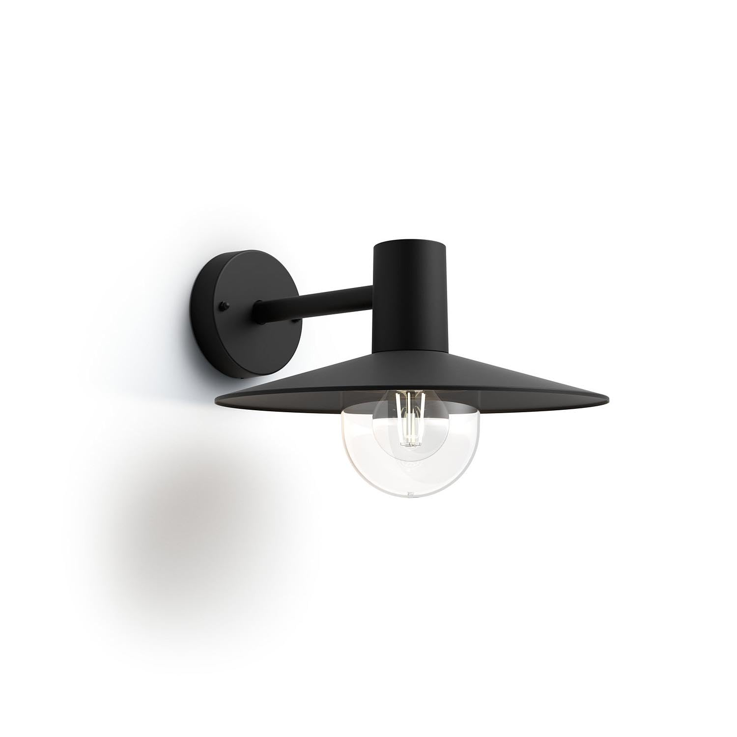 Philips myGarden Skua Wandleuchte, 42W, schwarz