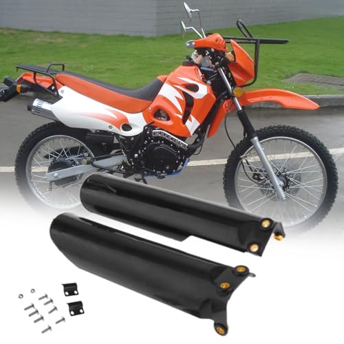Protection fourche moto pour sorties Enduro et circuits terre