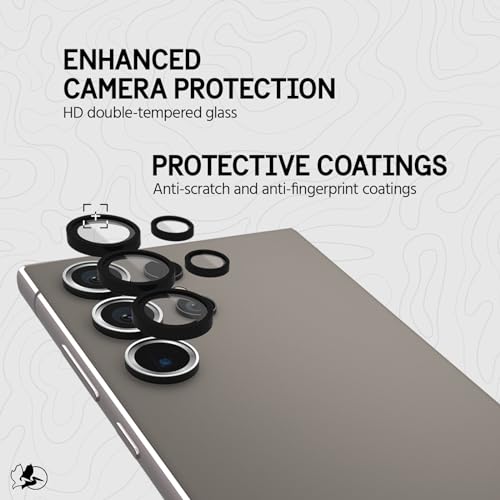 Pelican Samsung Galaxy S24 Ultra Camera Lens Protector - Black - image 5