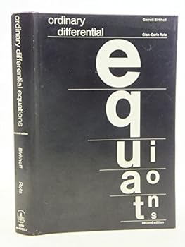 Hardcover Ordinary Differential Equations Book