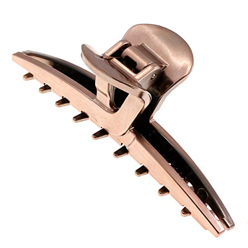 Camila Paris 4-inch Narrow Claw Clip – Rose, French-Made