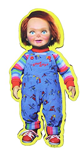AQUARIUS Chucky Doll Funky Chunky Novelty Magnet for Refrigerator, Locker, Whiteboard & Game Room Officially Licensed Merchandise & Collectibles