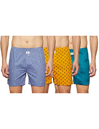 Image of Longies Men's Cotton Boxer Shorts (Pack of 1)