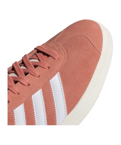 Image of adidas Men's Gazelle Indoor Sneaker, Wonder Clay /Cloud White /Core White, Size 6.5
