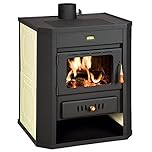 Wood Burning Fireplace Stove Prity W15 with Multi Fuel Boiler 15+5kw