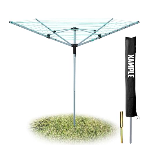 WALGREEN- 50m Rotary Washing Line- 4 Arm Design...