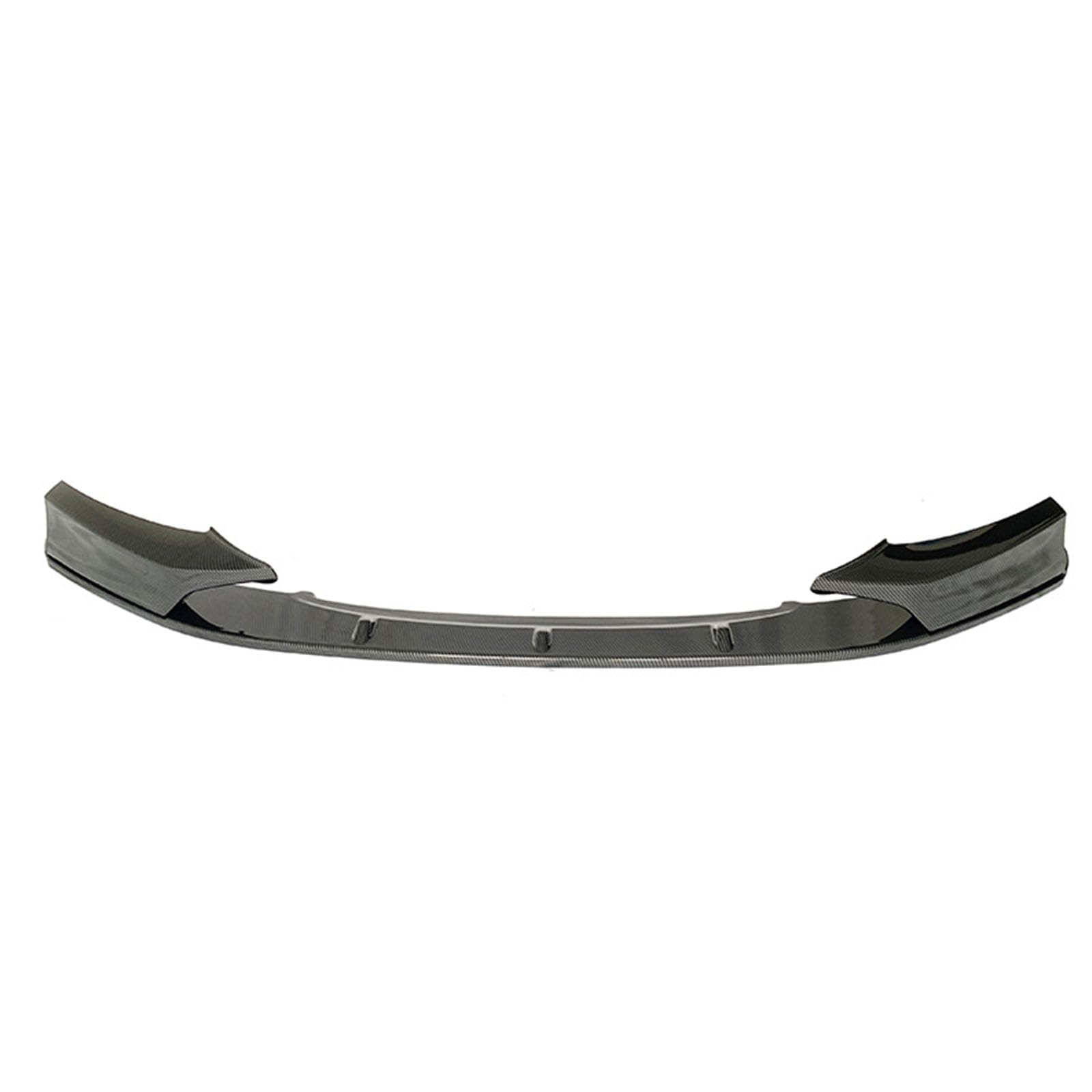 Kompatibel mit BMW 1 Series F20 Early Sport M135i MP Style 2012-2014, Frontstoßstangen-Spoilerlippe, Auto-Unterkörper-Kit-Splitter, B Carbon Fiber Look