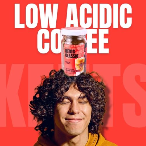 Image of Kents Coffee Classic Instant Coffee (50g) | 100% Arabica from Chikmagalur | Low Acid Coffee | Medium Roast, Rich & Smooth Taste | No Added Sugar & No Preservatives | Espresso, Latte & Cappucino| Hot & Cold Coffee | 50g Unbreakable Jar